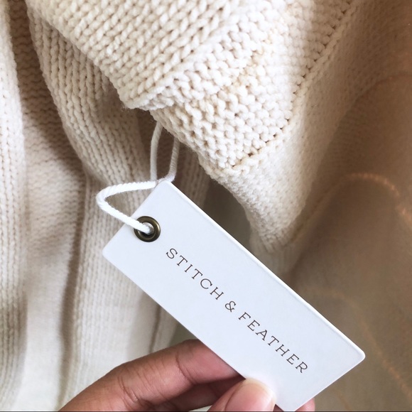 Adorable cropped ribbed knit sweater - Picture 8 of 8